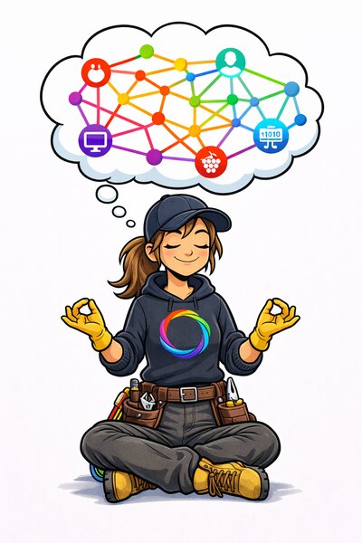 Linky meditiert über die Vision